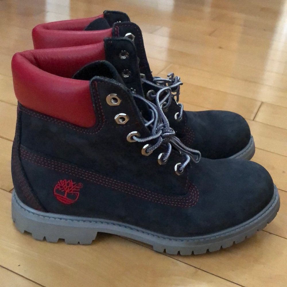 Custom Timberland boots- barely worn!!